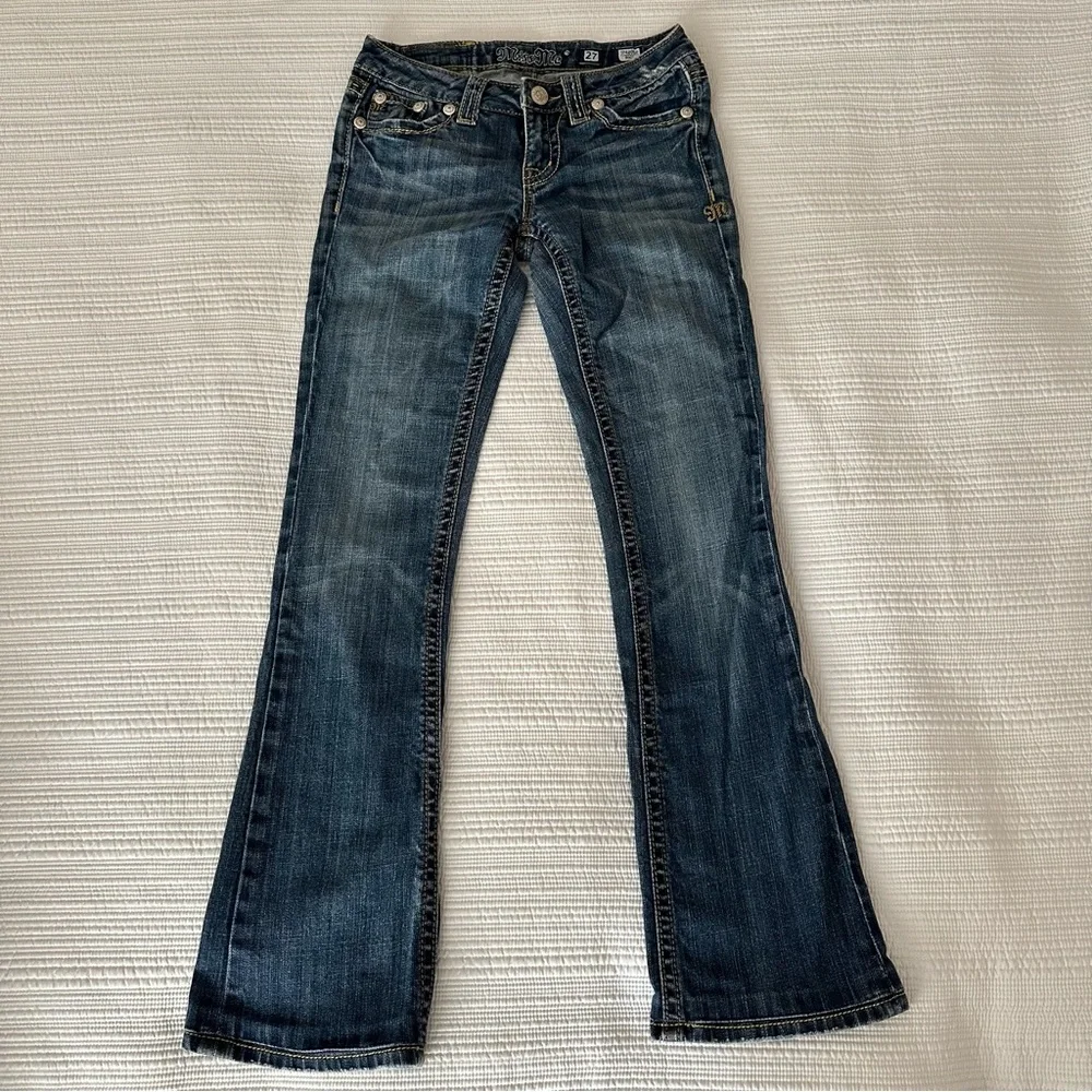 Miss Me Boot Cut Jeans - Picture 1 of 3